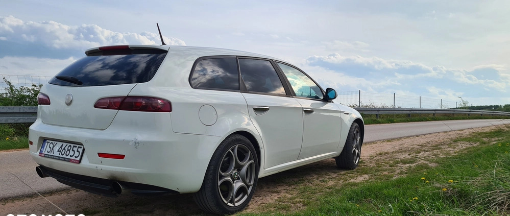 Alfa Romeo 159 cena 13000 przebieg: 227556, rok produkcji 2008 z Jedlicze małe 277